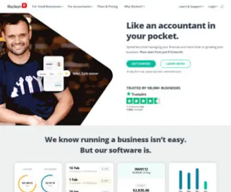 Reckon.com(Accounting, Business & Bookkeeping Software) Screenshot