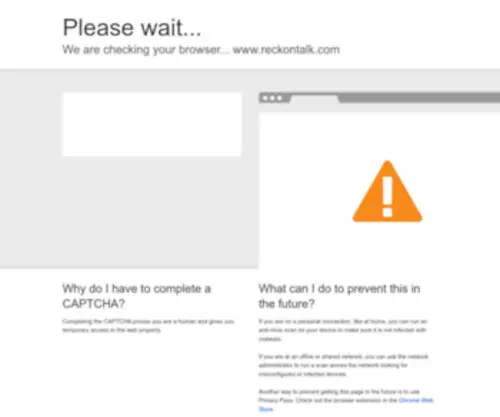 Reckontalk.com(Reckon Talk) Screenshot