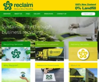 Reclaim.co.nz(New Zealand) Screenshot