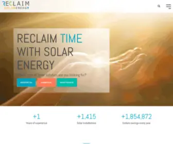 Reclaim.energy(Residential-Solar) Screenshot