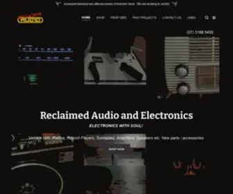 Reclaimedaudio.com.au(Reclaimed Audio and Electronics) Screenshot