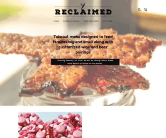 Reclaimedtakeout.com(Reclaimed Takeout) Screenshot