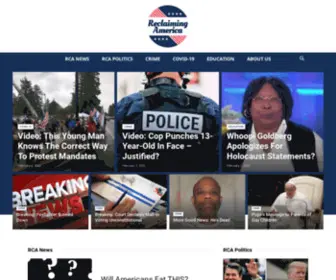 Reclaimingamerica.net(Breaking News and Video for Conservative Americans) Screenshot