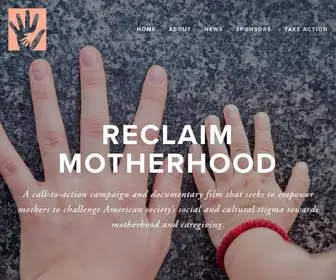 Reclaimmotherhood.com(Reclaim Motherhood) Screenshot