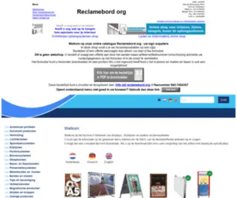 Reclamebord.org(Reclamebord org) Screenshot