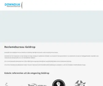 Reclamebureaugeldrop.nl(Reclamebureau en internetbureau uit Valkenswaard) Screenshot