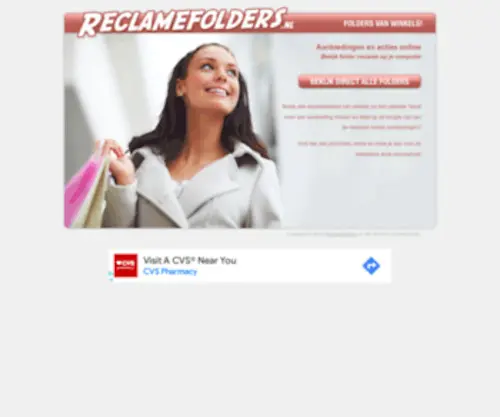 Reclamefolders.nl(Alle folders van winkels online) Screenshot