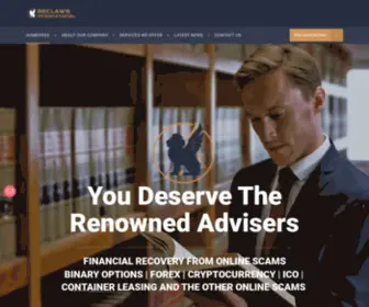 Reclawsint.com(Reclaws International LLC) Screenshot