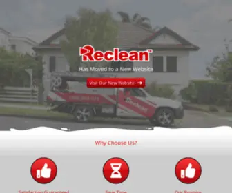 Reclean.com.au(Reclean) Screenshot