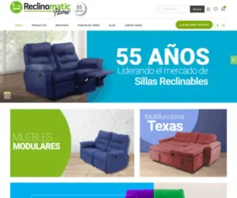 Reclinomatic.com(Tienda Online de Muebles) Screenshot