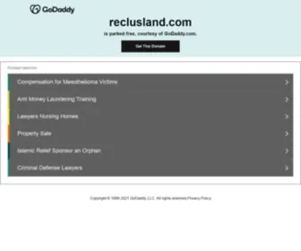 Reclusland.com(reclusland) Screenshot