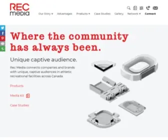 Recmedia.com(Rec Media) Screenshot
