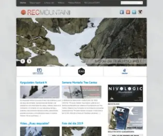 Recmountain.com(Foto y vídeo en montaña) Screenshot