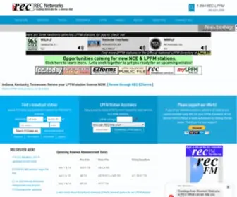 Recnet.net(REC Networks) Screenshot