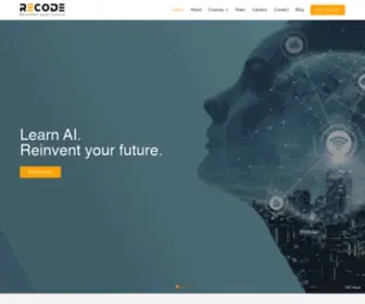 Recodeminds.com(World-class expertise in future-ready technologies) Screenshot