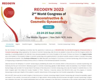 Recogyn.com(RECOGYN 2022) Screenshot