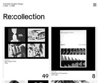 Recollection.com.au(Australian) Screenshot