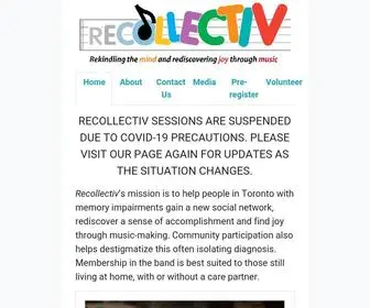 Recollectiv.ca(Recollectiv) Screenshot