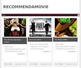 Recommendamovie.com(RecommendaMovie) Screenshot