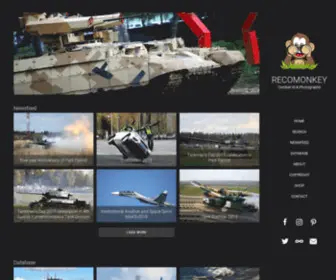 Recomonkey.com(Military blog) Screenshot