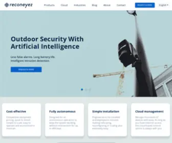 Reconeyez.com(Standalone wireless security with artificial intelligence) Screenshot