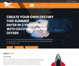 Reconforce.in(Cyber security courses in Delhi) Screenshot