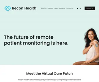 Reconhealthai.com(Recon Health) Screenshot