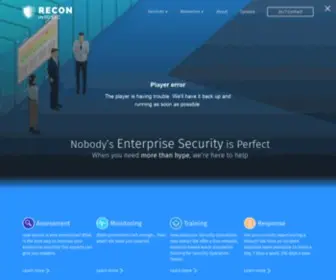 Reconinfosec.com(Recon InfoSec) Screenshot