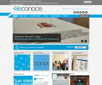 Reconoce.org(El potencial del voluntariado) Screenshot