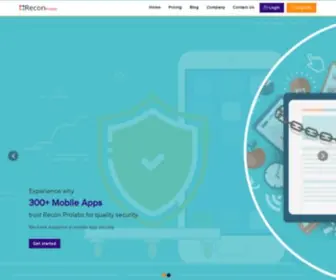 Reconprolabs.com(Best Cyber Security Company in India) Screenshot