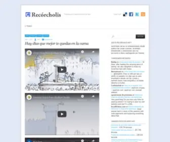 Recorcholis.net(Frikeando por ti desde principios de siglo) Screenshot