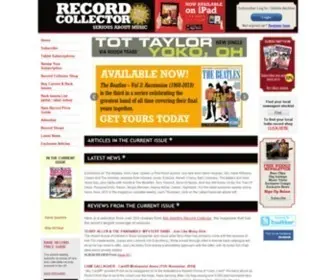 Recordcollectormag.com(Record Collector) Screenshot