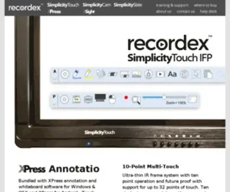 Recordexusa.com(Recordex USA) Screenshot