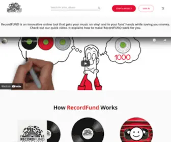 Recordfund.com(Record Fund) Screenshot