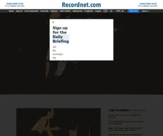 Recordnet.com(San Joaquin County News) Screenshot
