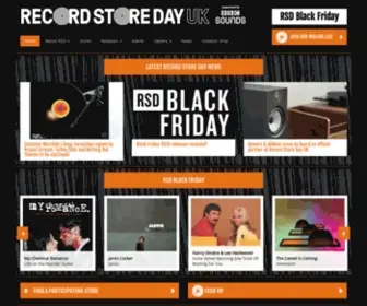 Recordstoreday.co.uk(Record Store Day) Screenshot