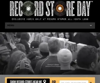 Recordstoreday.com(RECORD STORE DAY) Screenshot