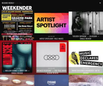 Recordweekly.com(By IGoulding) Screenshot