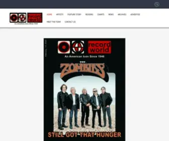 Recordworldmagazine.com(Record World Magazine) Screenshot