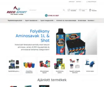 Recosport.hu(Magyarország) Screenshot