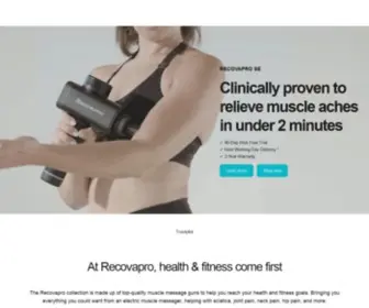 Recovapro.com(Electric Muscle Massage Gun) Screenshot