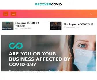 Recovercovid.com(Recover Covid) Screenshot