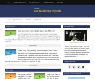 Recoveringengineer.com(Guy Harris) Screenshot