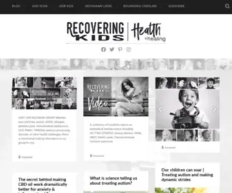 Recoveringkids.com(RECOVERING KIDS) Screenshot