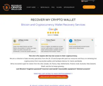 Recovermycryptowallet.com(Bitcoin and Crypto Wallet Recovery Services) Screenshot