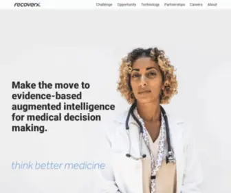 Recoverx.com(Healthcare AI) Screenshot