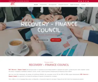 Recovery-Financecouncil.com(Cabinet de recouvrement de créances) Screenshot