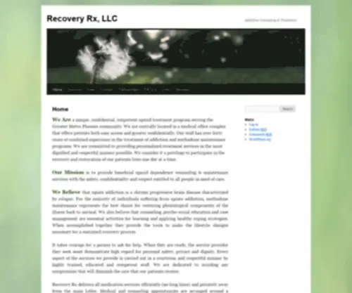 Recovery-RX.com(Recovery Rx) Screenshot