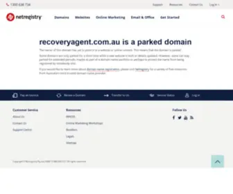 Recoveryagent.com.au(Recoveryagent) Screenshot