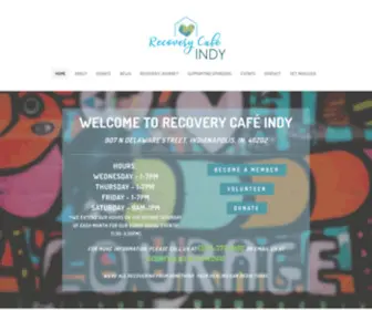 Recoverycafeindy.org(Recovery Cafe Indy. Your Healing Can Begin Today. Recovery Café Indy) Screenshot